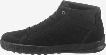 ECCO Lace-Up Boots 'Savanna' in Black: front
