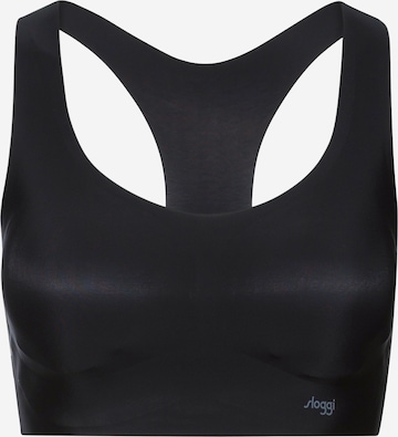 SLOGGI Bustier BH 'Zero Feel' in Zwart: voorkant