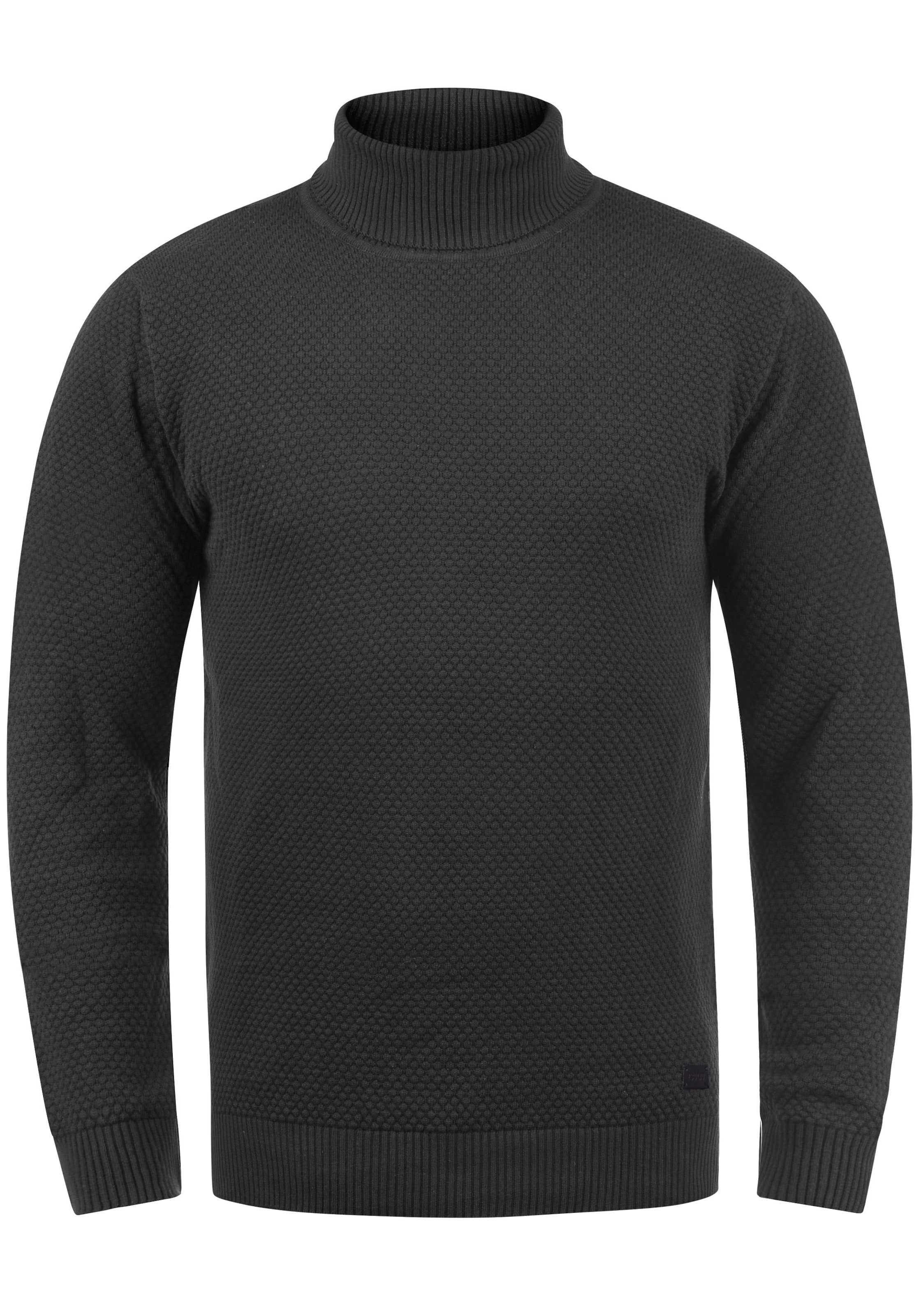!Solid Pullover 'Karlos' in Grau: Vorderseite