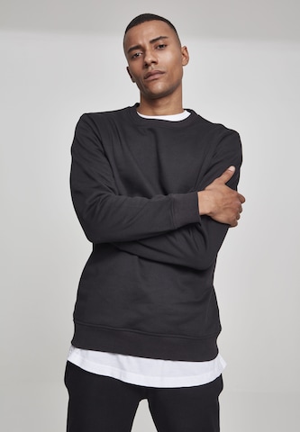 Urban Classics Sweatshirt in Black: front