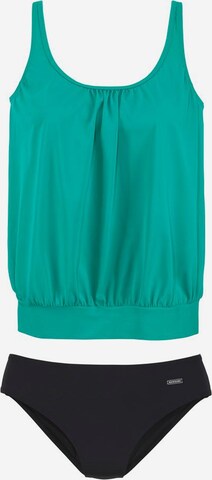 LASCANA Tankini in Green: front