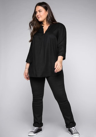 SHEEGO Skinny Jeans in Black