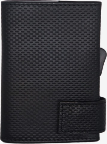 SecWal Wallet in Black: front