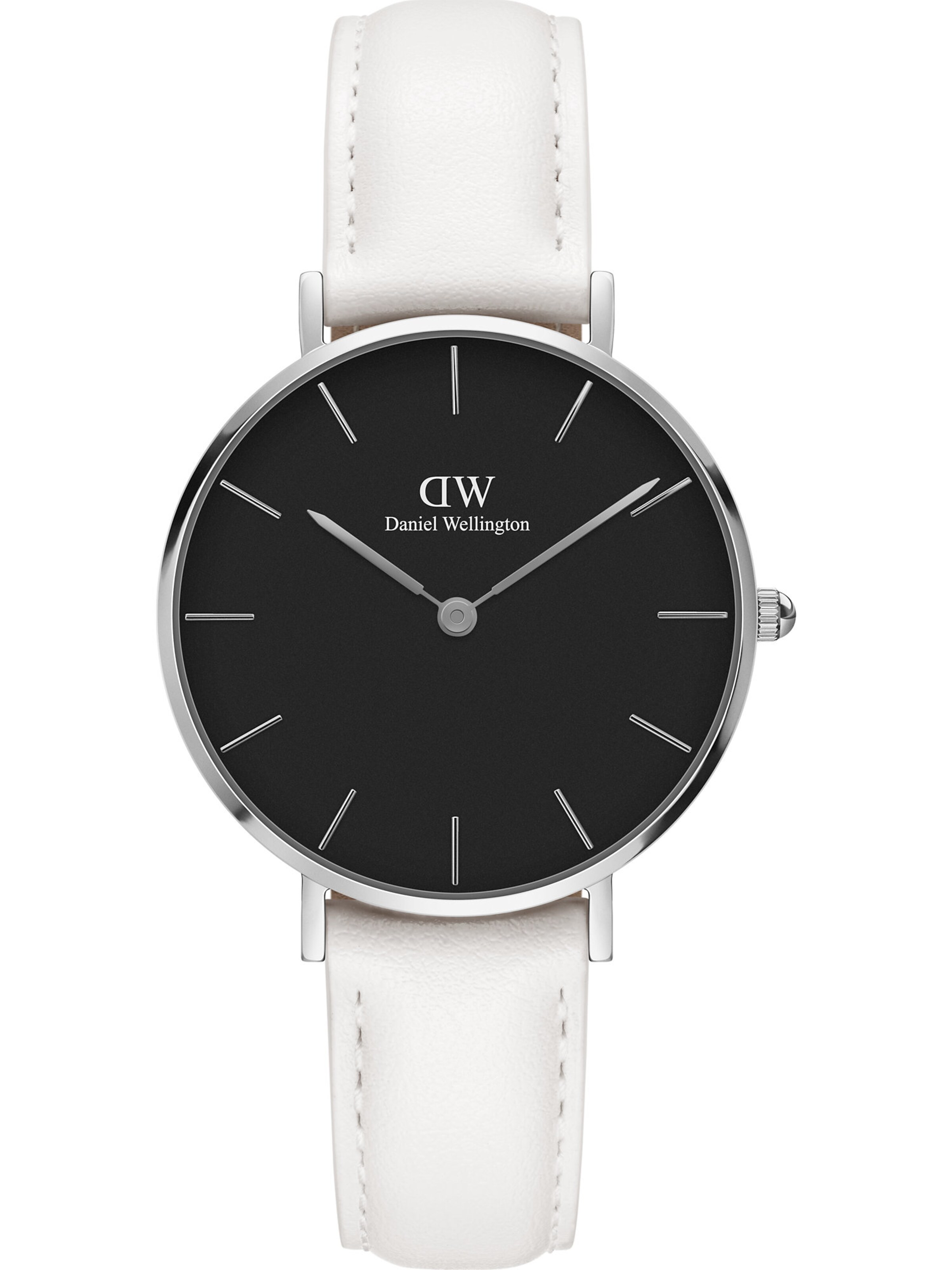 Montre à affichage analogique 'Petite 32 Bondi' Daniel Wellington en blanc : devant
