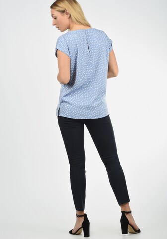 Blend She Blouse 'Amarena' in Blauw