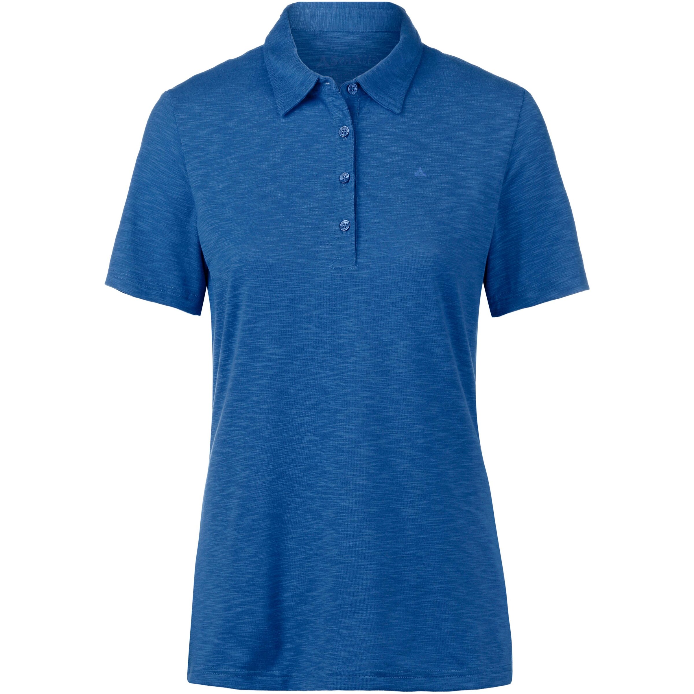 Schöffel - Poloshirt 'Capri1' in blaumeliert