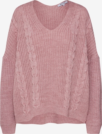 ABOUT YOU Sweter 'Svea' w kolorze różowy: przód