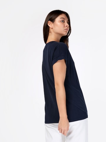 CULTURE Shirt 'Kajsa' in Blue: back