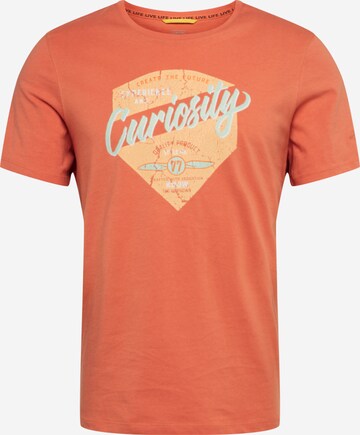 Coupe regular T-Shirt CAMEL ACTIVE en orange : devant