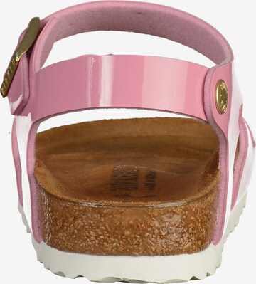 BIRKENSTOCK Sandale 'Rio' in Pink