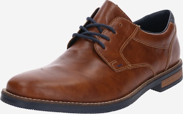 Rieker Lace-Up Shoes in Brown: front