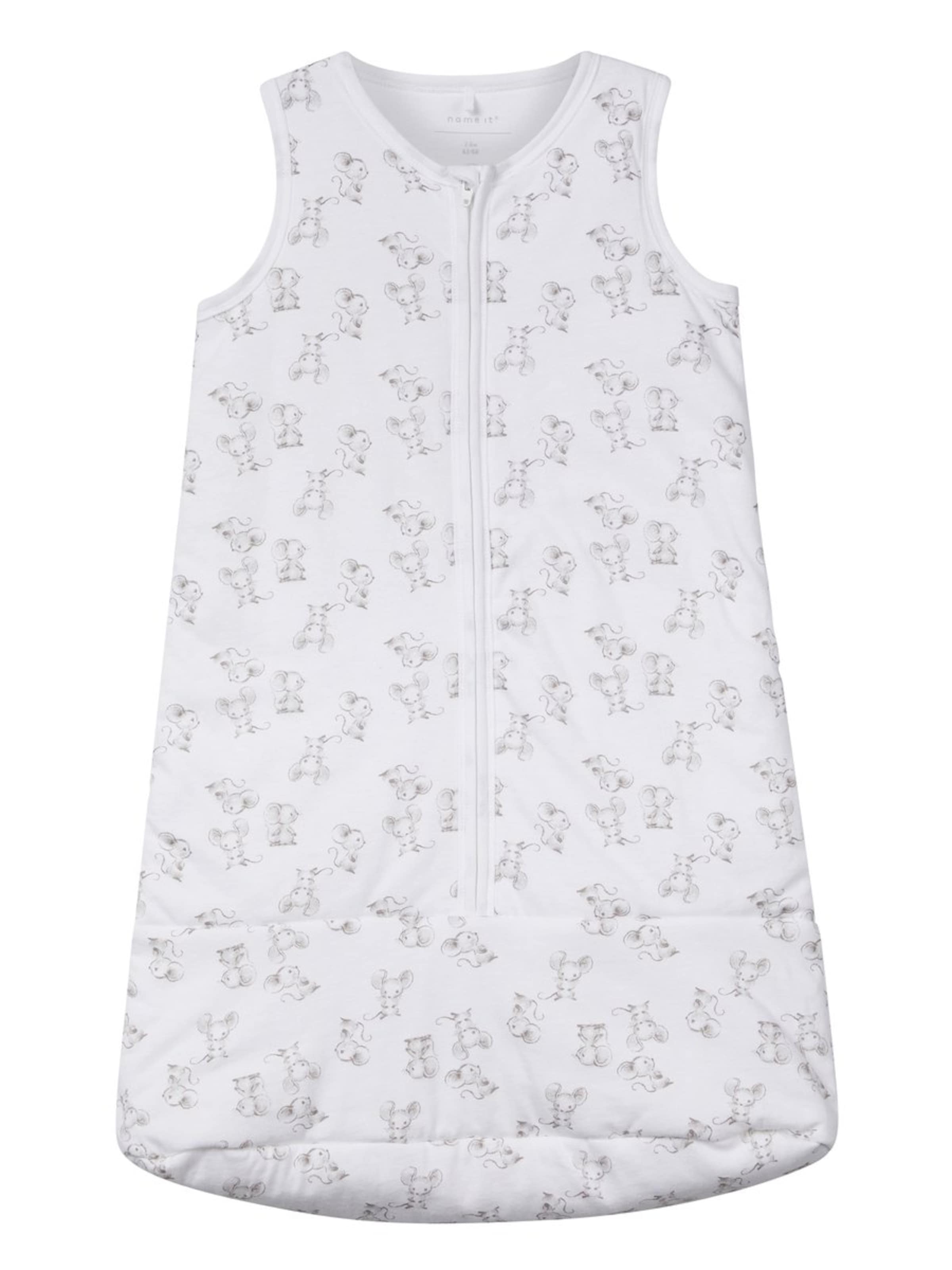 NAME IT - Slaapzak in de kleur Grijs gemêleerd