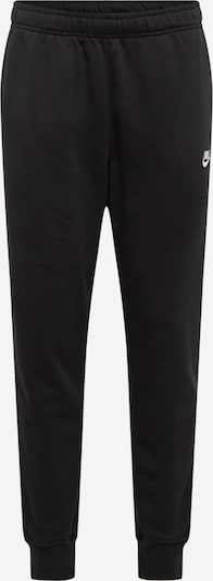 Nike Sportswear Pantalon en noir / blanc, Vue avec produit