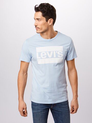 zils LEVI'S ® T-Krekls: no priekšpuses