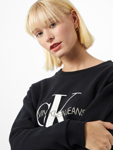 Calvin Klein Jeans Sweatshirt in Schwarz