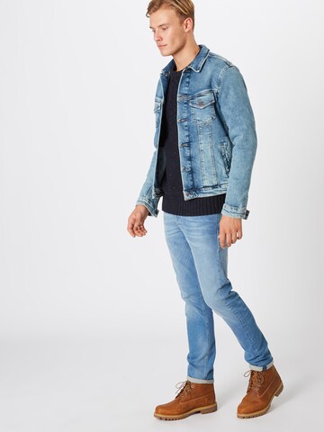 JACK & JONES Svetr – modrá