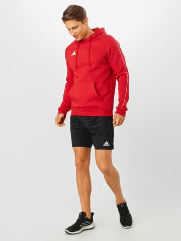 ADIDAS SPORTSWEAR Sweatshirt 'Core 18' in Rot