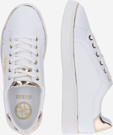 GUESS Platform trainers 'BECKIE' in White: side