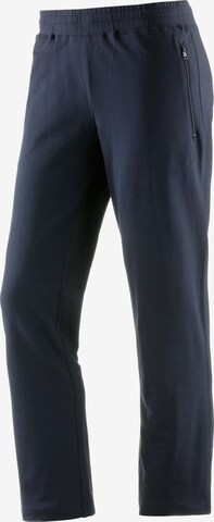 JOY SPORTSWEAR Regular Workout Pants 'Frederico' in Blue: front