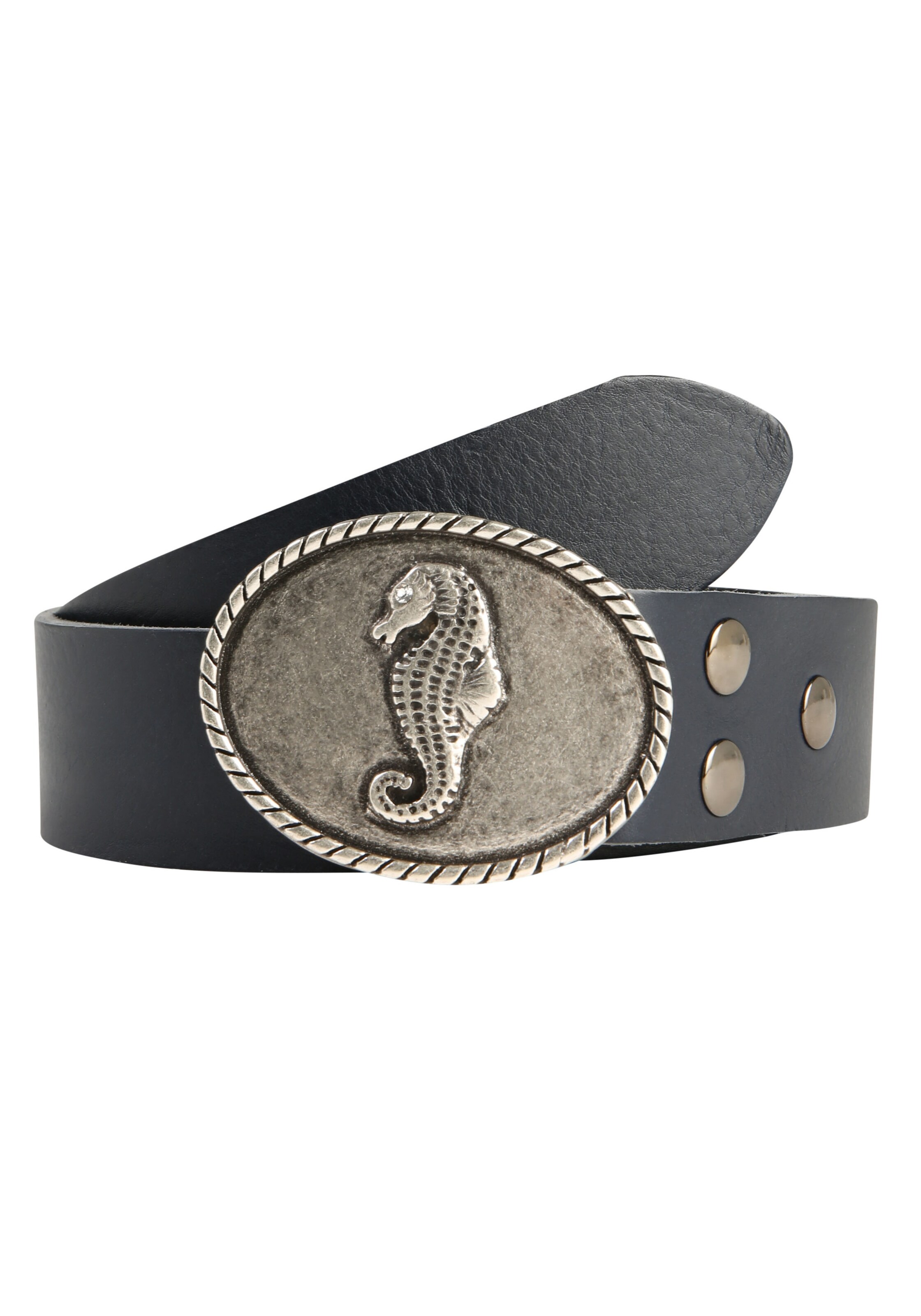 RETTUNGSRING by showroom 019° Gürtel in Blau: Vorderseite