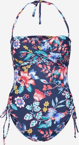 ESPRIT Regular Swimsuit 'Jasmine' in Blue: front