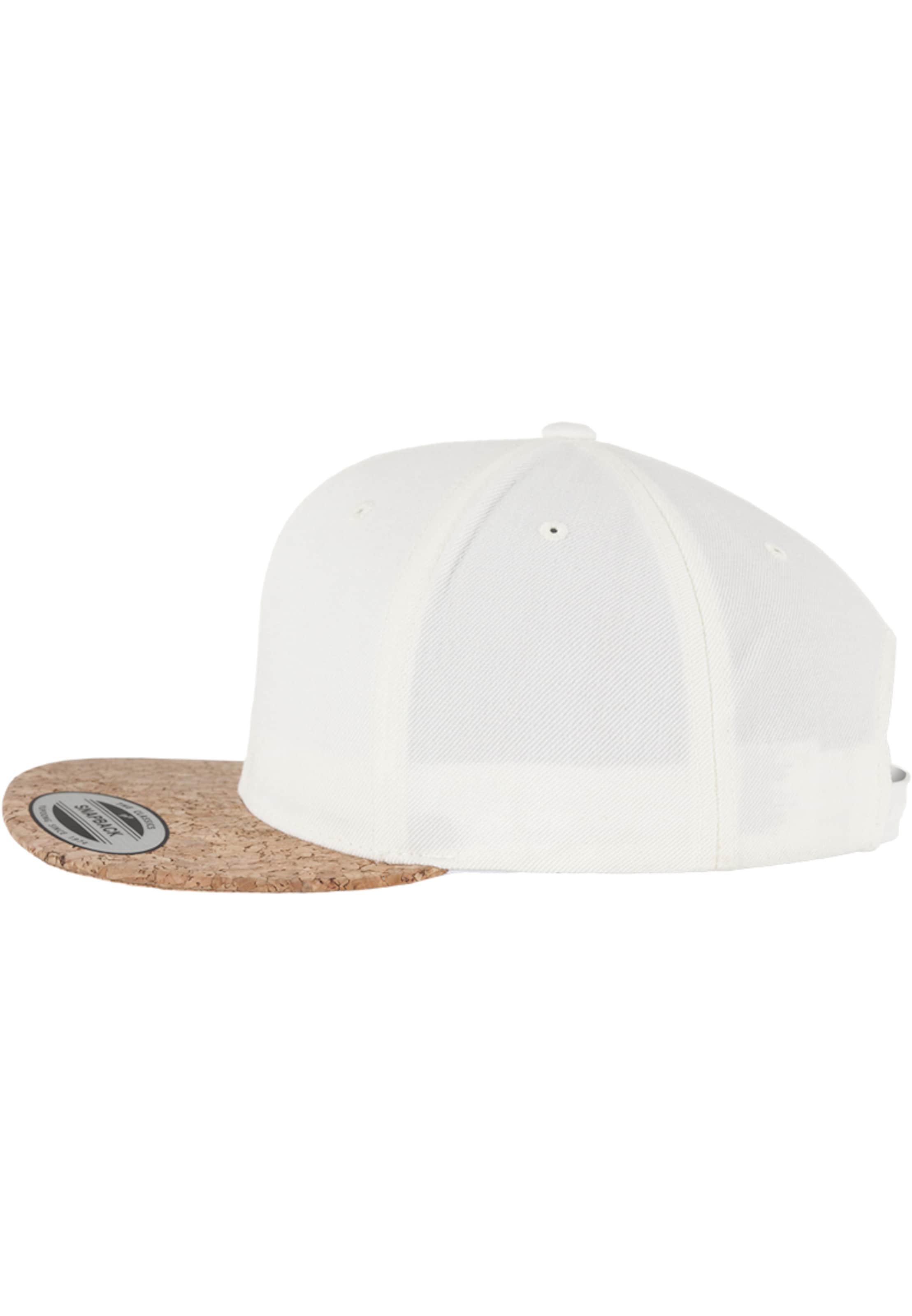 Casquette 'Cork' Flexfit en blanc