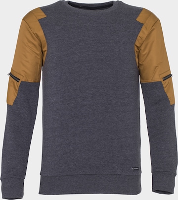 PLUS EIGHTEEN Sweatshirt in Grau: predná strana