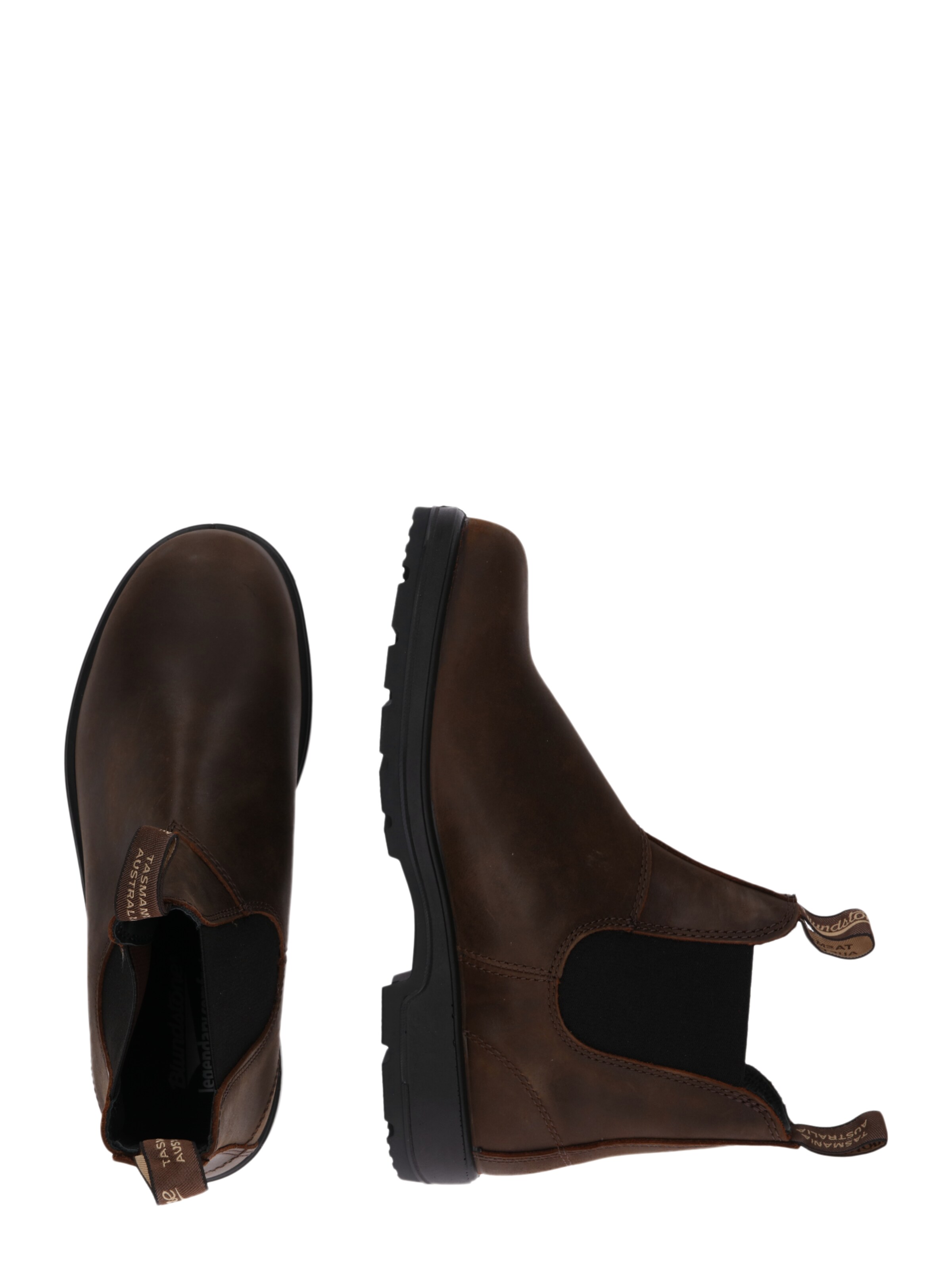Blundstone Chelsea boots '1609' i brun: sida