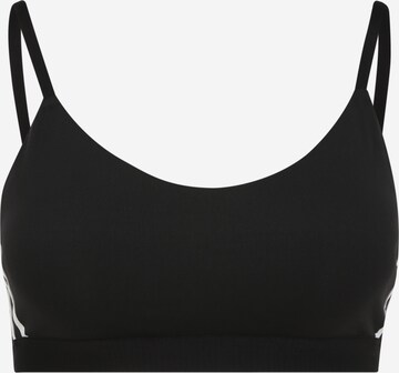 ADIDAS SPORTSWEAR Bustier Sport-BH in Schwarz: predná strana