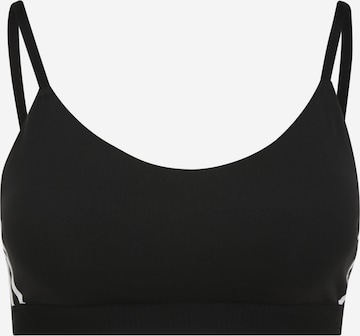 ADIDAS SPORTSWEAR - Soutien Bustier Soutien de desporto em preto: frente