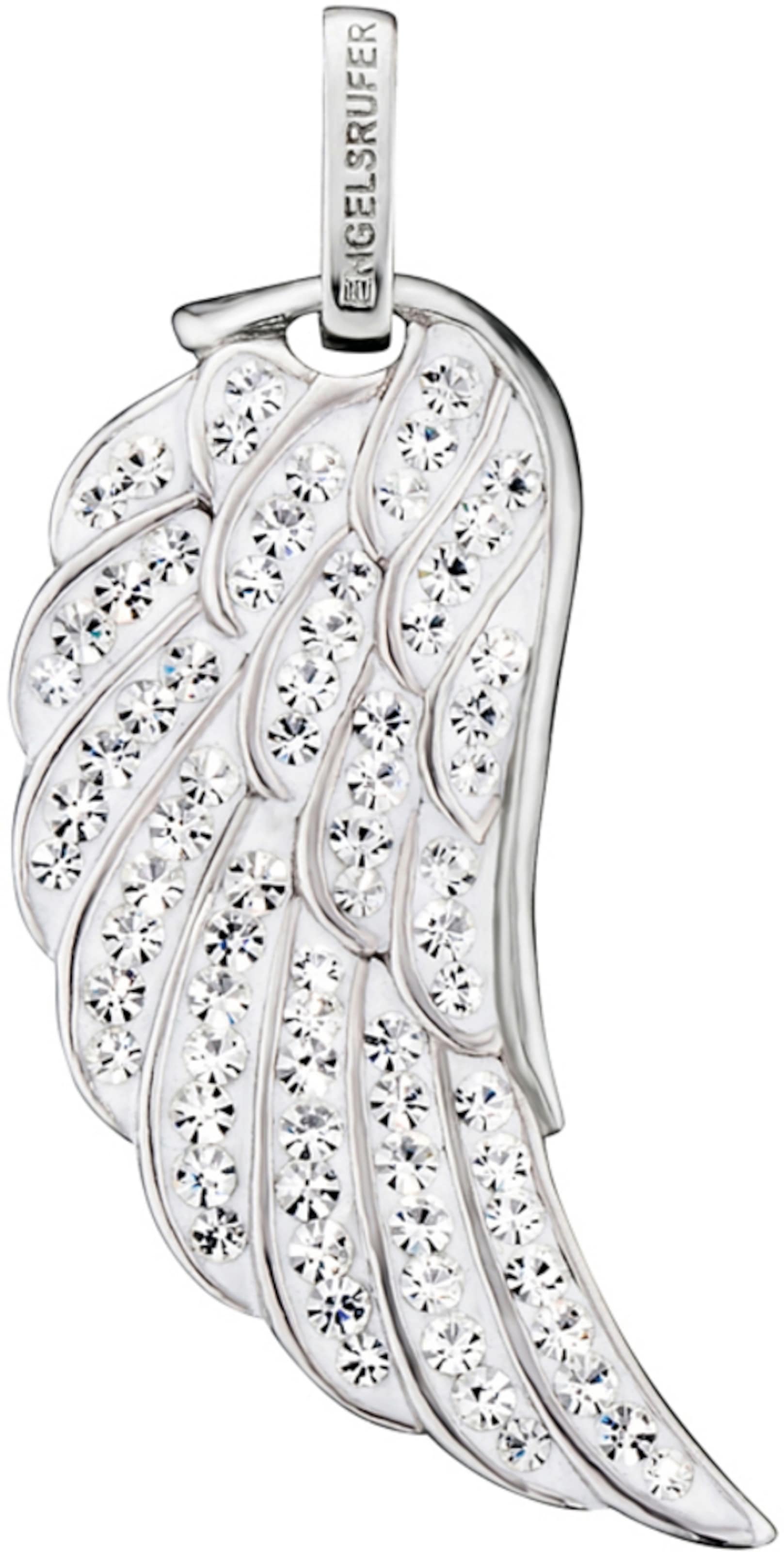 Engelsrufer Pendant 'Flügel' in Silver: front