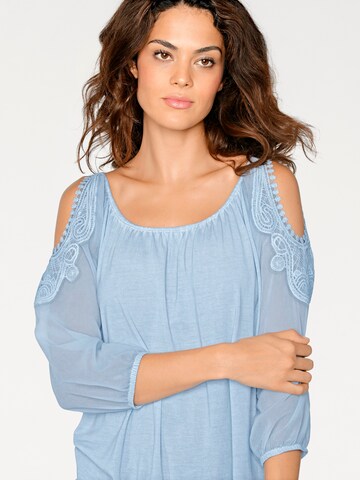 heine - Blusa em azul