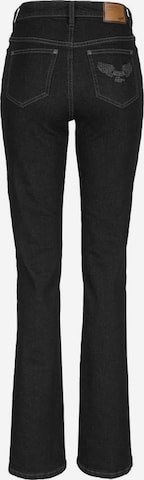 ARIZONA Boot cut Jeans 'Comfort-Fit' in Black