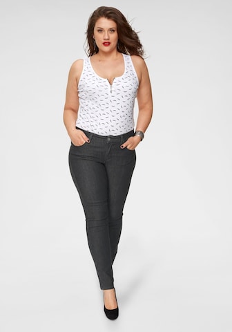 ARIZONA Skinny Jeans in Schwarz