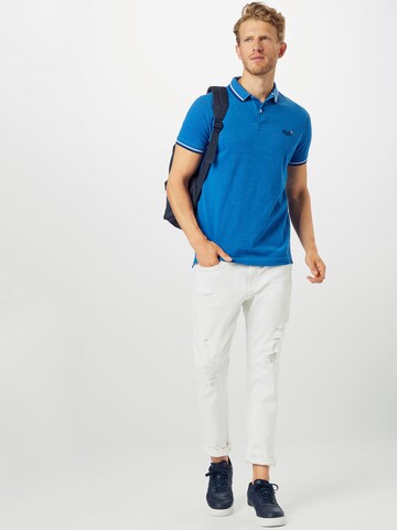 Superdry - Tapered Camiseta en azul