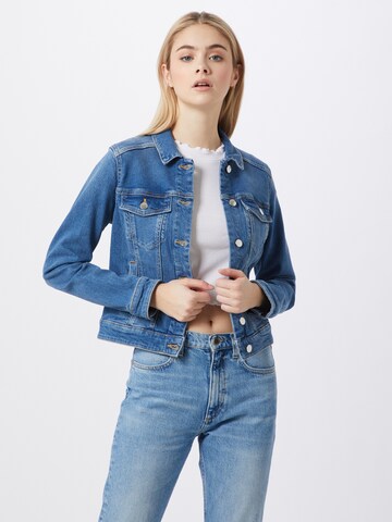 Veste mi-saison QS en bleu : devant