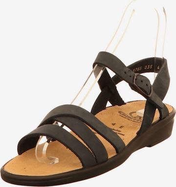 Ganter Sandalen met riem in Bruin: voorkant