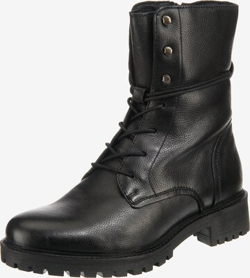 Bottines à lacets GEOX en noir : devant