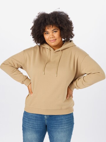 Urban Classics Sweatshirt in Beige: predná strana