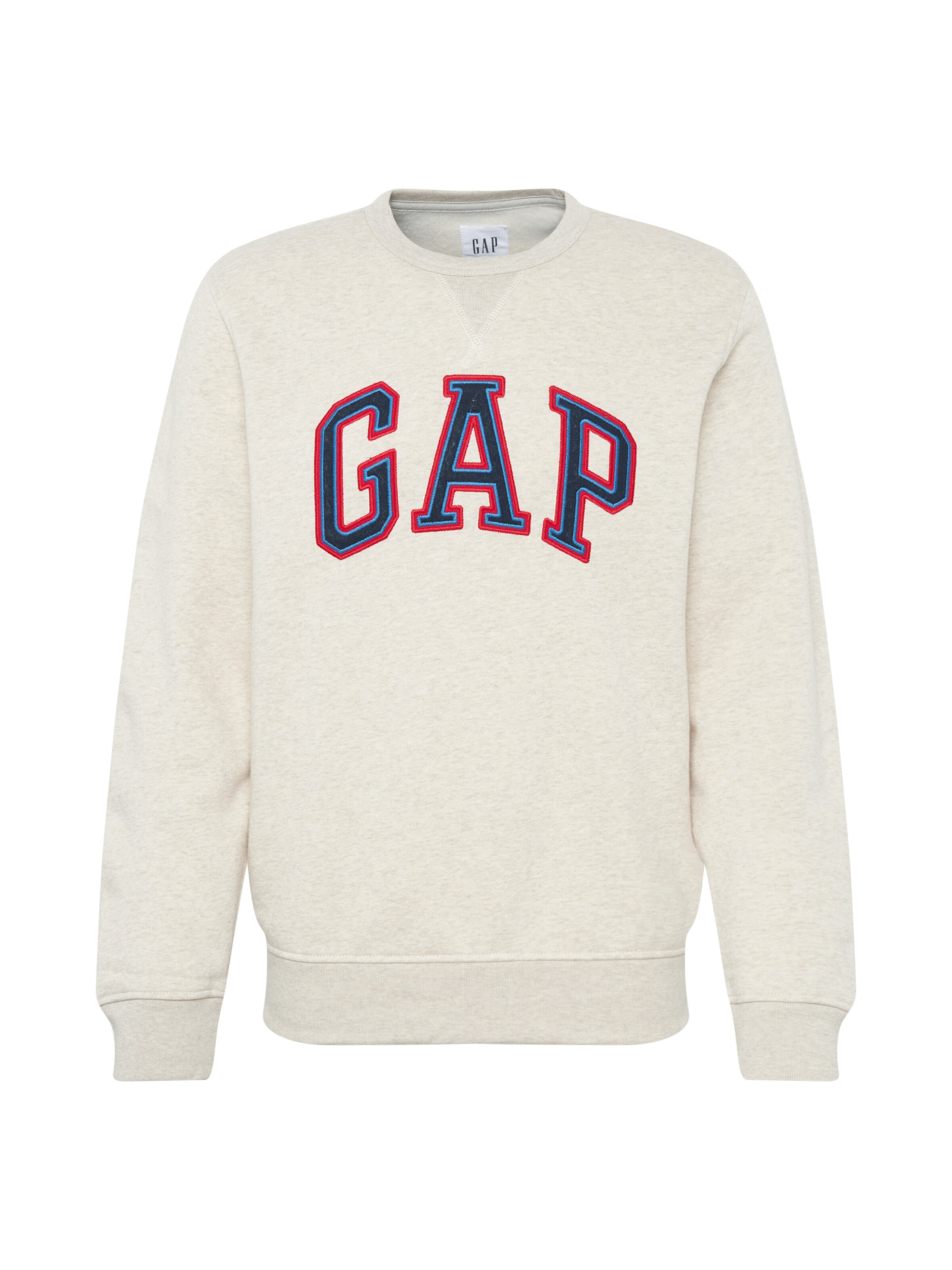 GAP - Sweatshirt 'ARCH CREW' in de kleur Beige