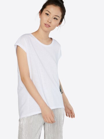 Noisy may Shirt 'NMMathilde' in Wit: voorkant