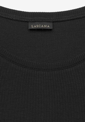 LASCANA Shirt in Black