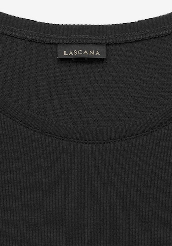 LASCANA T-Shirt in Schwarz