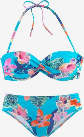 LASCANA Regular Bikini in Mischfarben: predná strana