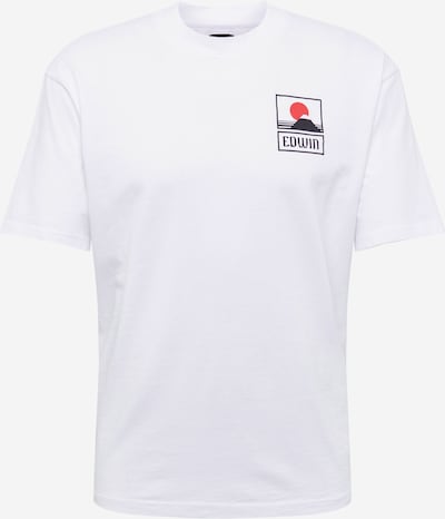 EDWIN Tričko 'Sunset On Mt Fuji TS' - biela, Produkt