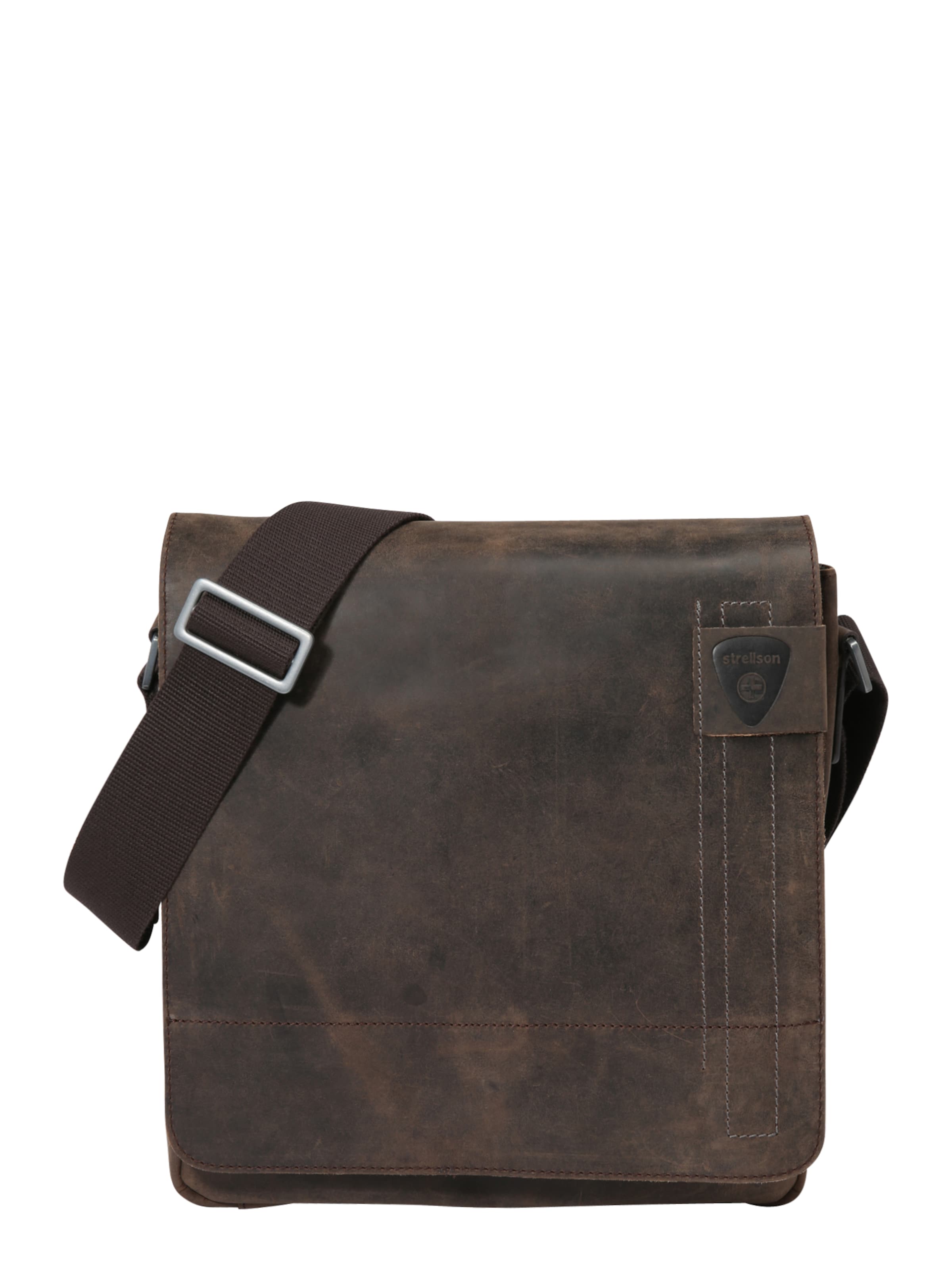 STRELLSON Τσάντα ώμου 'Richmond' σε καφέ: μπροστά