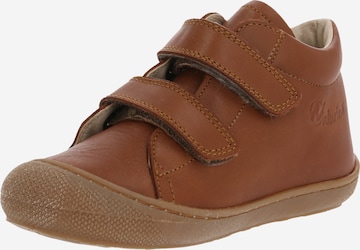 NATURINO First-Step Shoes 'COCOON' in Brown: front