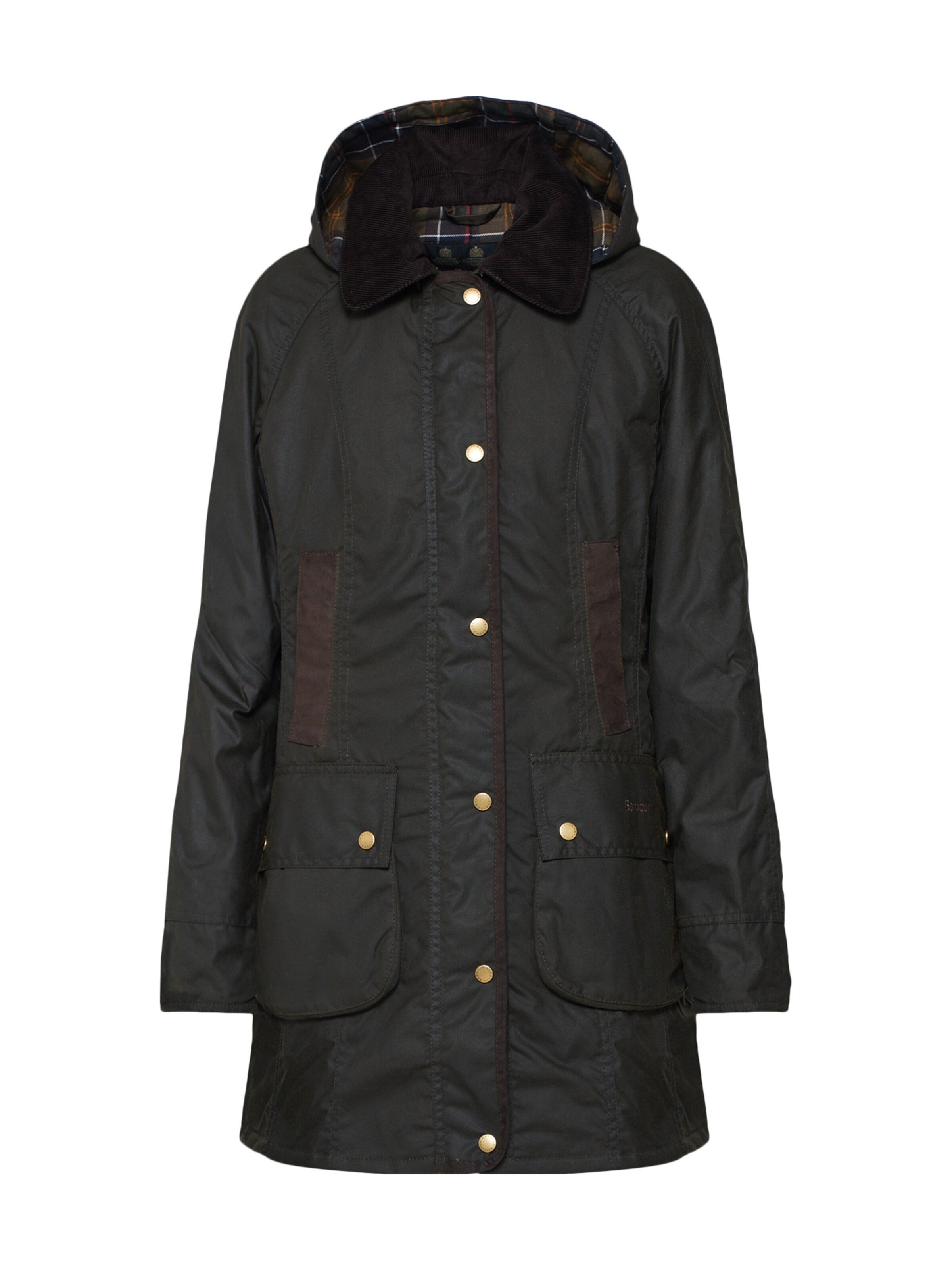 Barbour Mantel in Grün: Vorderseite