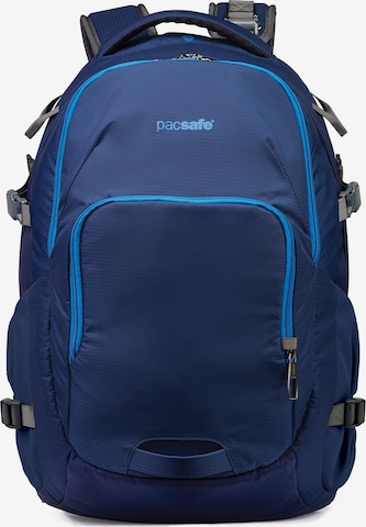 Pacsafe Backpack 'Venturesafe' in Blue: front