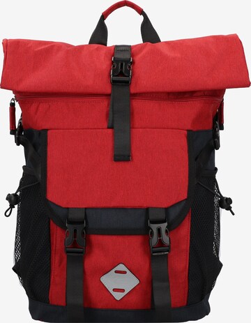 CAMEL ACTIVE Rucksack 'Satipo' in Rot: predná strana